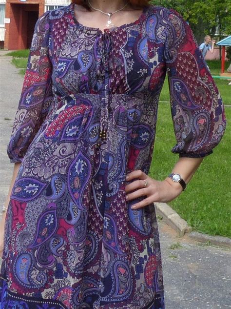 Local style: Paisley print dress