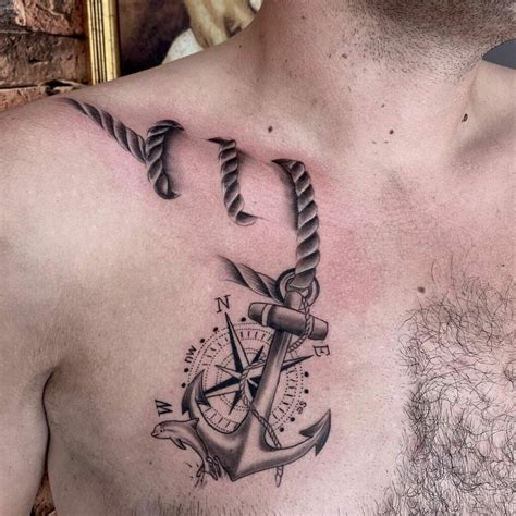 10+ Anchor Chest Tattoo Ideas That Will Blow Your Mind!
