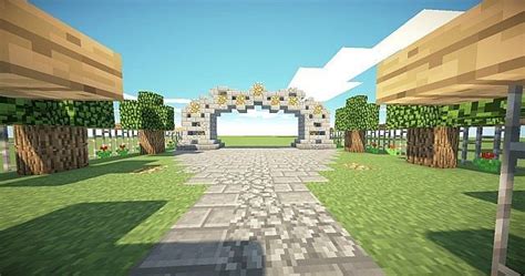 Gate design Minecraft Project | Gate design, Minecraft gate entrance ideas, Minecraft projects