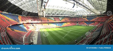 Amsterdam ArenA stock photo. Image of inside, football - 64184486