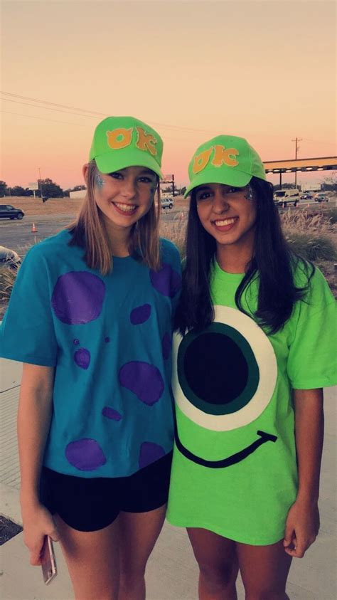 DIY Mike Wazowski and Sully costume | Sully costume, Sully halloween costume, Trendy halloween ...