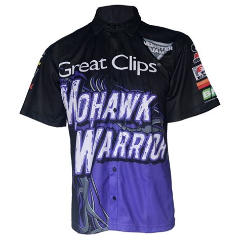 Great Clips Mohawk Warrior Driver Shirt