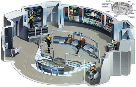 U.S.S. Voyager Bridge by zellerda on DeviantArt