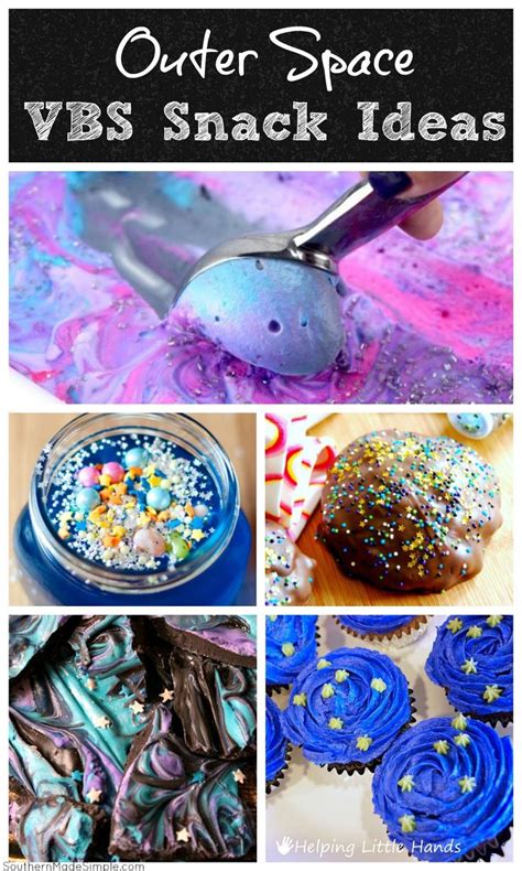 Outer Space Snack Ideas - Galactic Starveyors VBS | Space snacks, Outer space, Vbs themes