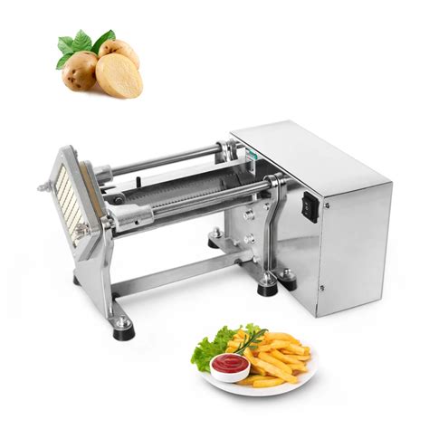 ITOP Electric Commercial Potato Chip Cutter French Fries Cutting Machine Stainless Steel ...