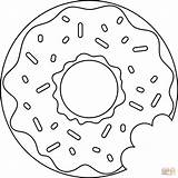 Donut coloring page  Free Printable Coloring Pages sketch template