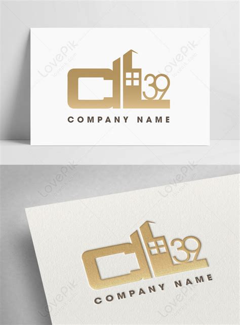 Creative gold real estate logo vector template image_picture free download 450056528_lovepik.com