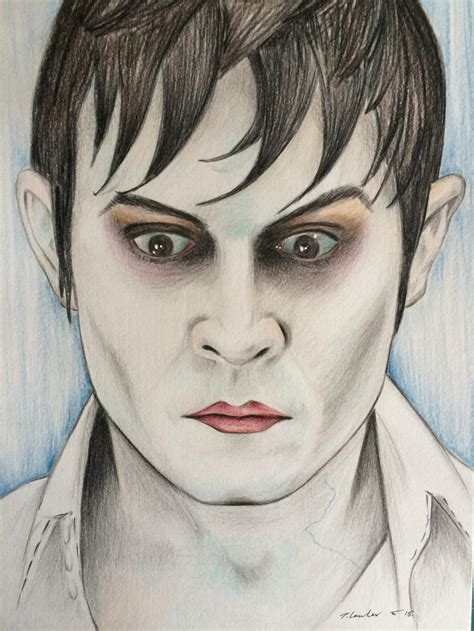 Johnny Depp Dark Shadows drawing barnabas Collins by billyboyuk on DeviantArt