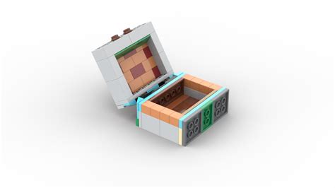 LEGO MOC 10698 Minecraft style chest by Lenarex | Rebrickable - Build with LEGO