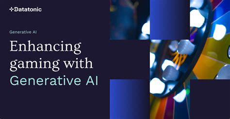 Enhancing Gaming Experiences with Generative AI | Datatonic