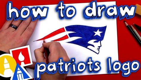 How To Draw The Patriots Logo | Art For Kids Hub