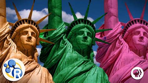 Video: The Statue of Liberty's true colors