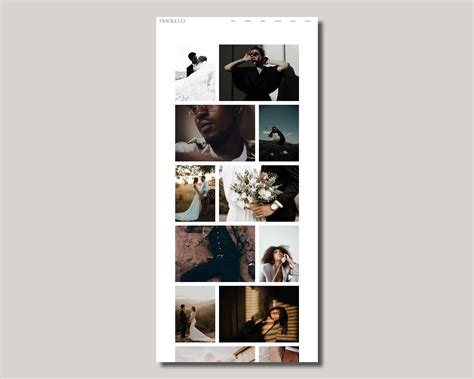 Wix Photography Website Template, Photography Website, Wix Portfolio ...