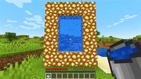 How to Make an AETHER Portal in Minecraft! - YouTube