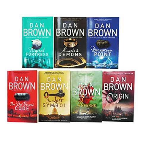 Robert Langdon Series Collection 7 Books Set By Dan Brown (Angels And Demons, The Da Vinci Code ...