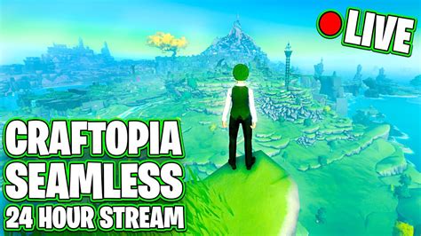 Craftopia Seamless Map Update Launch | 24 Hour Stream | Caztecx - YouTube