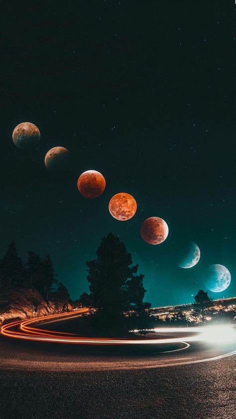 Aesthetic Moon Phases Wallpaper | jessica-kolibas