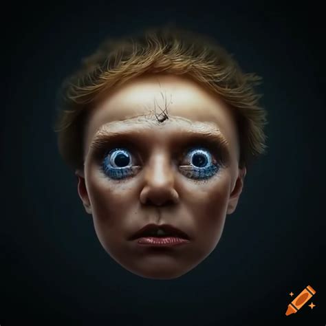 Cyclops eye close up hyper realistic 8k digital detailed gaze hypnotic