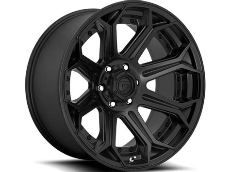 Fuel Matte Black Siege Wheels | Rugged Ridge