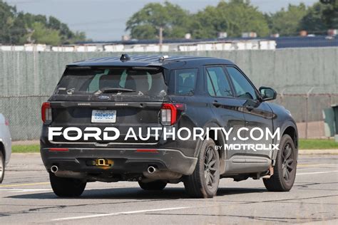 2024 Ford Police Interceptor Utility Spotted For First Time