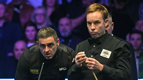 Ali Carter can't hide his feelings on Ronnie O'Sullivan with reaction to Masters defeat - Mirror ...