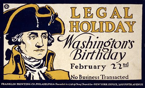 Washington Birthday Sign - Journal of the American Revolution