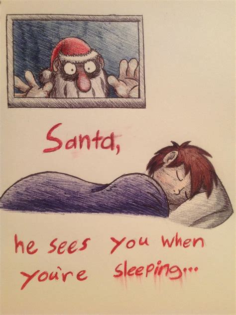 Creepy Santa Claus - 12/25/12 by Jestloo on DeviantArt