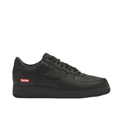 NIKE AIR FORCE 1 LOW SP SUPREME - BLACK – Houseofheat