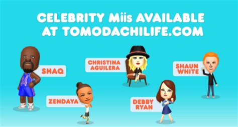 Celebrities | Tomodachi Life Wiki | Fandom