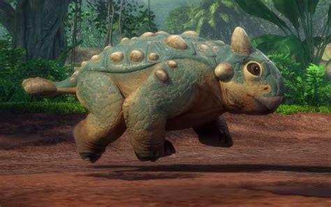 Jurassic world camp cretaceous] bumpy the ankylosaurus he resilient herbivore is a baby ...