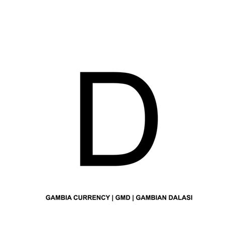 Gambia Currency Symbol, Gambian Dalasi Icon, GMD Sign. Vector Illustration 23092870 Vector Art ...