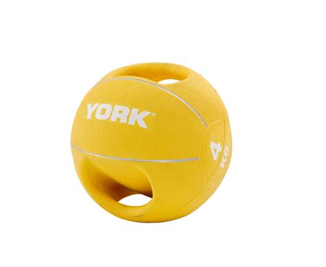 4 kg Medicine Ball with Handles by York - Chandler Sports