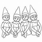 30 Free Printable Elf On The Shelf Coloring Pages sketch template