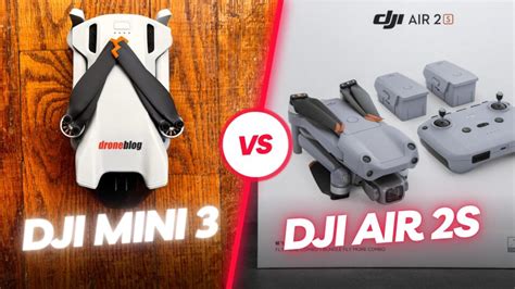 DJI Mini 3 vs. DJI Air 2S (Which One is Right for You?) – Droneblog