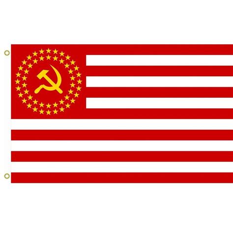 American Communist Flag