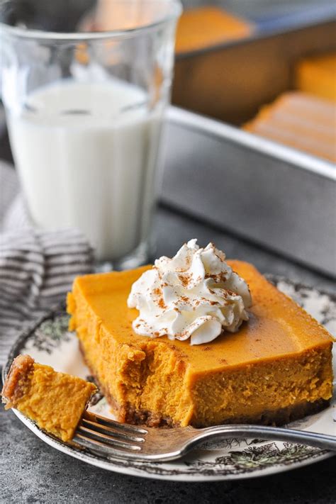 Pumpkin Cheesecake Bars - The Seasoned Mom