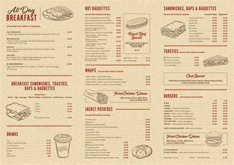 Menu at Expresso Cafe & Outside Catering, Wrexham