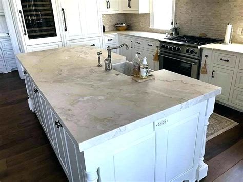 love this great roomy kitchen island covered in distinctive austral white honed granite… | White ...