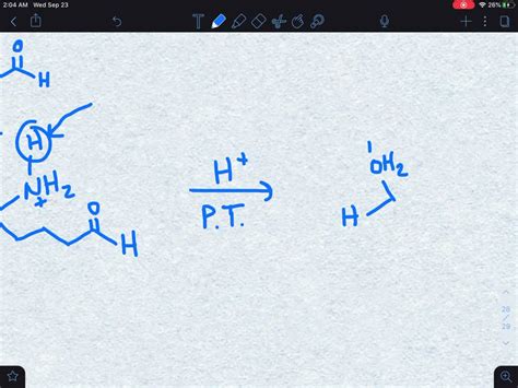 SOLVED:In a reaction between ammonia and glutaraldehyde, what is the ...