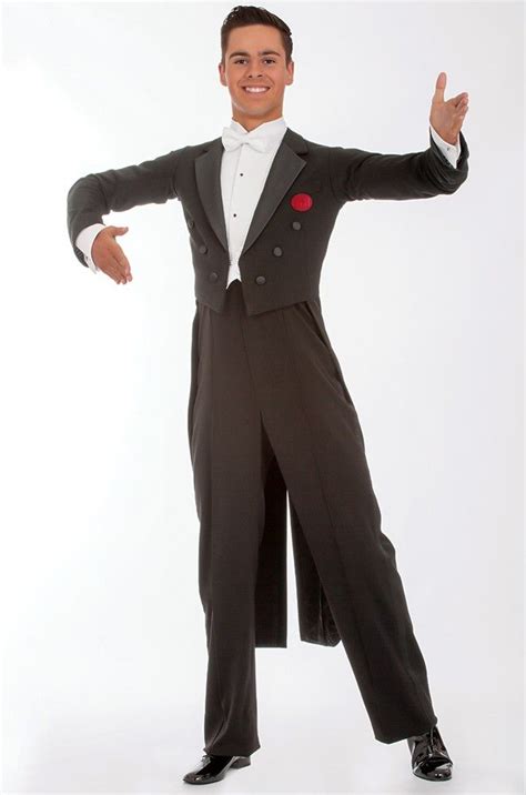 Black Tailsuit Ballroom Dancing | Dance costumes ballroom, Mens ballroom, Ballroom dance dresses