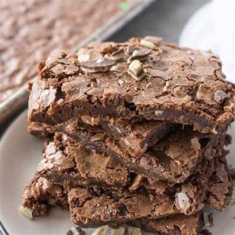 Sheet Pan Brownies • A Table Full Of Joy