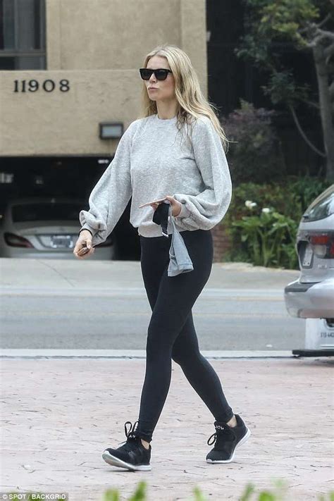 Swoll: Gwyneth Paltrow was able to sneak in a workout on the day before Mother's Day... Ankle ...