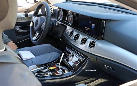 SPIED: W213 Mercedes-Benz E-Class interior seen completely undisguised ...