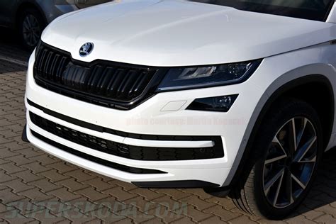 Kodiaq - original Skoda mirror shell caps (full replacement) - SPORTLINE black version ...