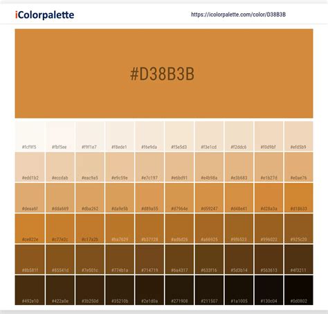 Pantone 16-1140 Tpx Yam Color | Hex color Code #d38b3b information | Hsl | Rgb | Pantone