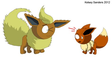 SP: A Shiny Flareon Appeared by KelseyEdward on DeviantArt