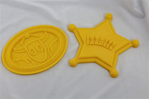 Toy Story Woody Sheriff Star Badge and Cowboy Belt Buckle – TheMakerShoppe