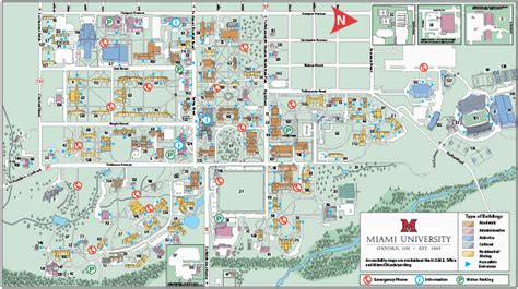 Miami Of Ohio Campus Map | secretmuseum