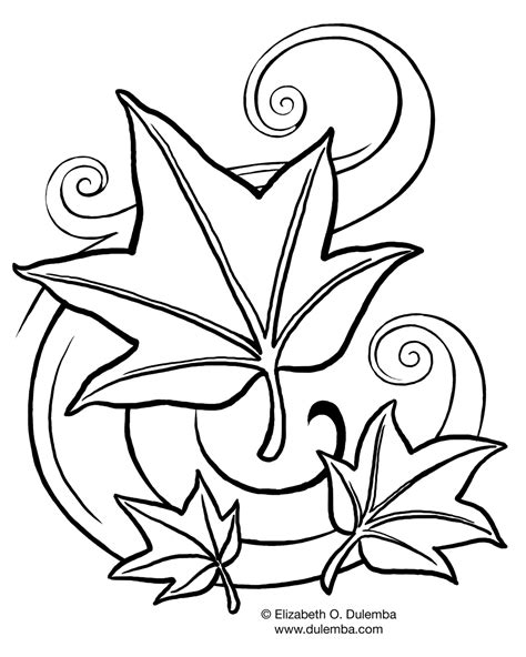 Free Fall Coloring Pages for Kids >> Disney Coloring Pages