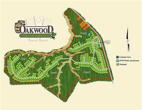 Oakwood Estates - Lot Maps for this King George, VA new home community